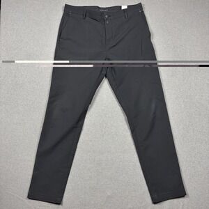 Banana Republic Tech Performance Chino Pants Mens 36x32 Black